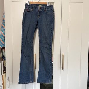 Wrangler Women's Boot Cut Jeans in Deep Blue size 5/6 x 34